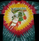 1992 Lithuanian Slam Dunking Skeleton Tie Dye basketball T-Shirt. 1992 Copyright & Trademark property of Greg Speirs / Licensor. (Photo: Business Wire)